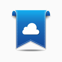 Cloud blue Vector Icon Design