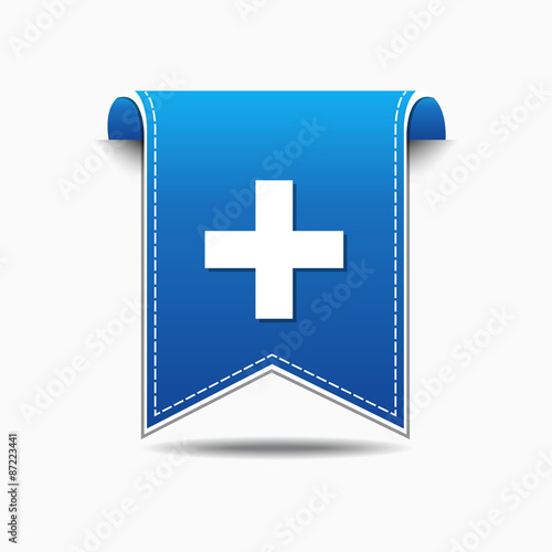 Download "Plus Sign blue Vector Icon Design" Stock image and ...