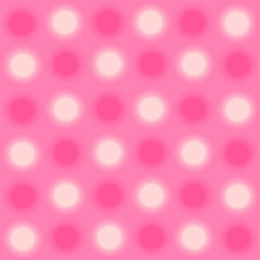 Abstract Pink polka dot Background Vector