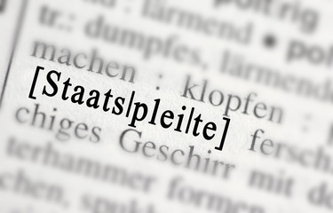 staatspleite