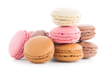 Colorful French Macarons