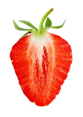 Strawberry isolated on white