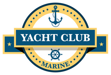 yacht club sign