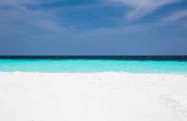 Obraz premium Beautiful beach in the Maldives