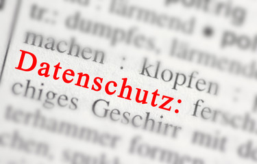 Datenschutz