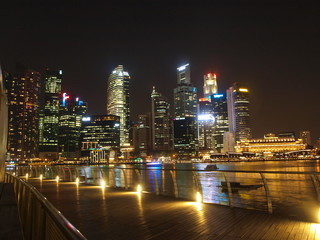 The marina at singapore