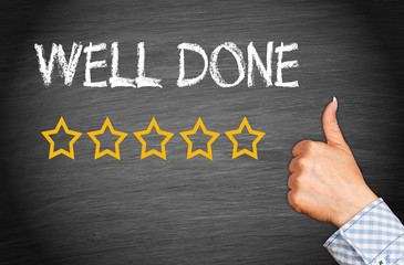 Well done great performance and quality