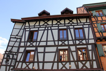 Obraz premium Alsace architecture village de Riquewihr