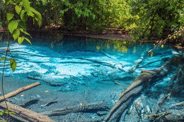 Emerald Pool & Blue Pool