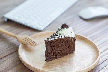 Chocolate Cake And computer equipment