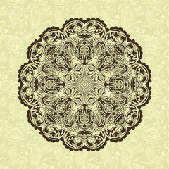 Retro mandala