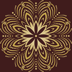 Orient Abstract  Pattern