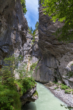 Aare Gorge in Switzerland