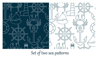 Sea patterns set