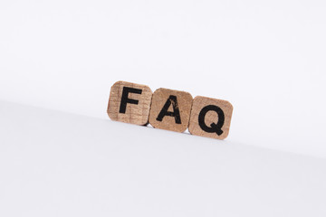 faq , frequently asked questions, text on white background