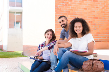 Group of students in Campus