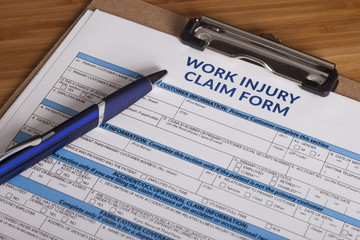 Work Injury claim form