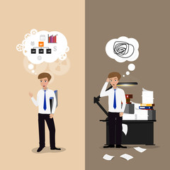 good and bad working