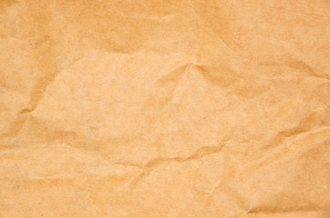 Crumpled paper for background usage