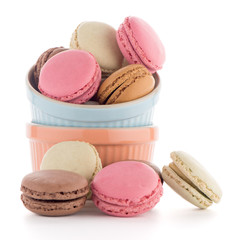 Colorful French Macarons