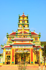 Obraz premium Church on Lý son island, Vietnam