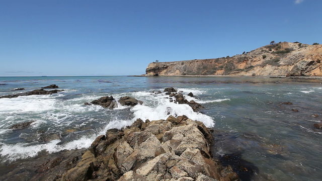 Abalone Cove Near Palos Verdes Estates In Sunny Southern California.