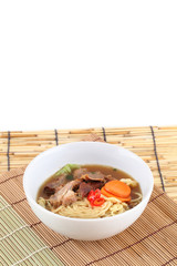 Ramen noodles japanese food