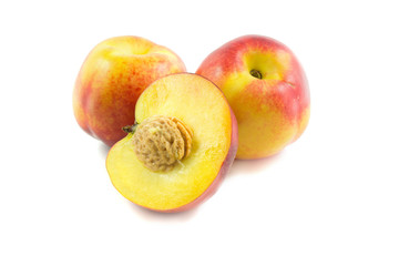 Ripe juicy nectarines 