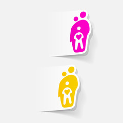 realistic design element: family