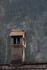 Chimnay in city Halstadt, Austria