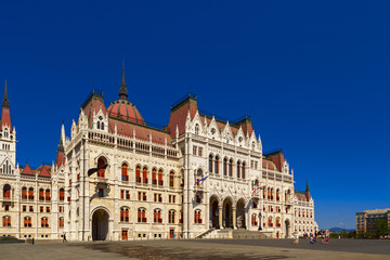 Fototapeta na wymiar budapest parliament