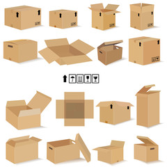 boxes in vector.Set for design in vector