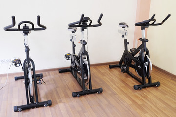 The image of fitness bycicles