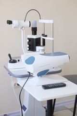 Interior of an ophthalmologic office