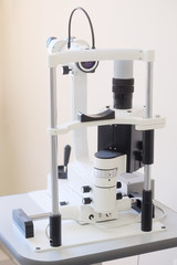 Interior of an ophthalmologic office