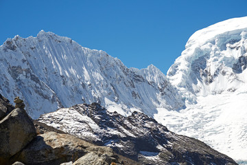 Fototapeta na wymiar Nevado Ocshapalca Summit