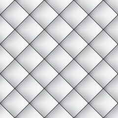 Seamless grey diamond tiles pattern, vector wallpaper