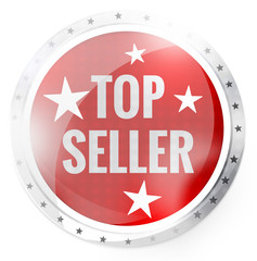 Top Seller Round Button