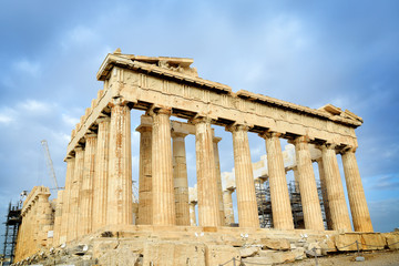 Obraz premium Parthenon on the Acropolis in Athens