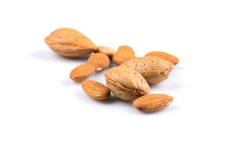 Dried almonds