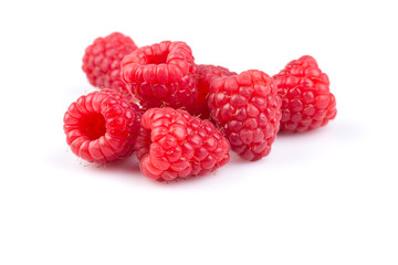 raspberry isolated on white background