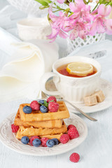 Delicious breakfast