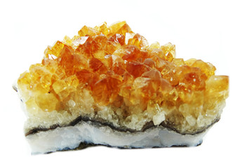 citrine geode geological crystals