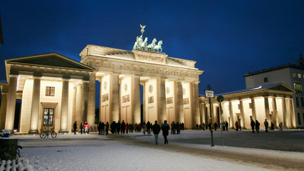The Brandenburg Gate, Berlin, Germany - obrazy, fototapety, plakaty