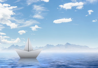 Paper ship