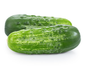 Two cucumbers
