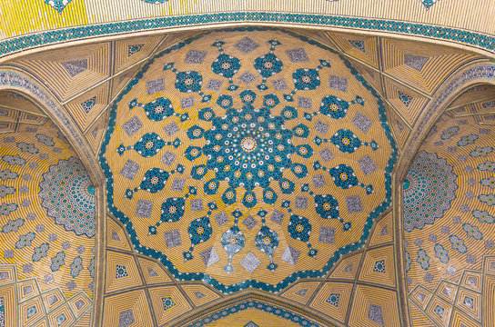 Madrasa-ye-Chahar Bagh, in Isfahan, Iran.