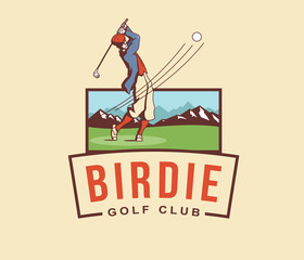 Golf birdie