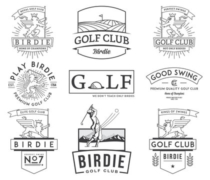 Golf Badges and Labels vol 2