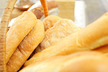 pastries, baguette